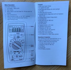IDEAL IND 61-486 Commercial grade DMM Digital Multimeter TRMS Volt Amp meter NEW