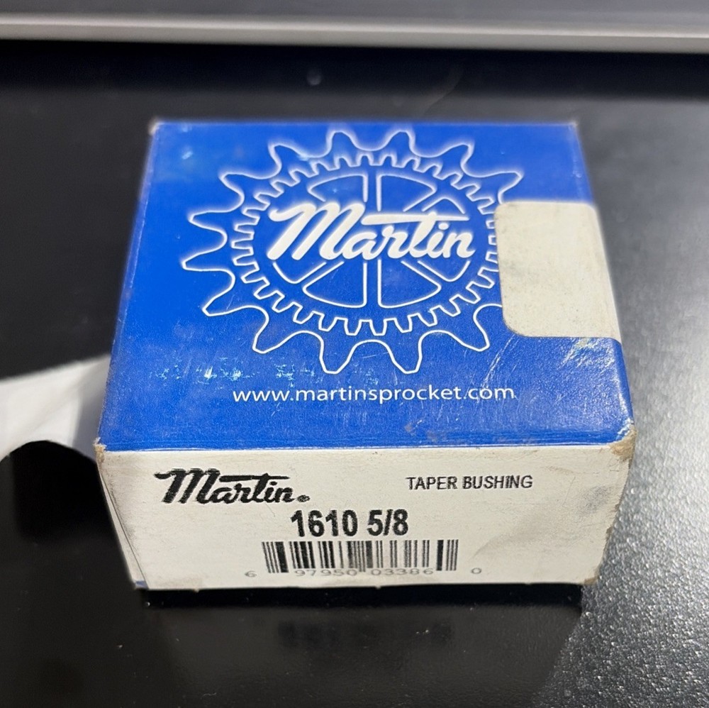 Martin 1610 5/8 Taper Lock Bushing 5/8″ Bore 1″ *NEW IN BOX*