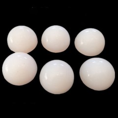White Solid Silicone Rubber Half Ball Mold Stripping Hemisphere High Temperature