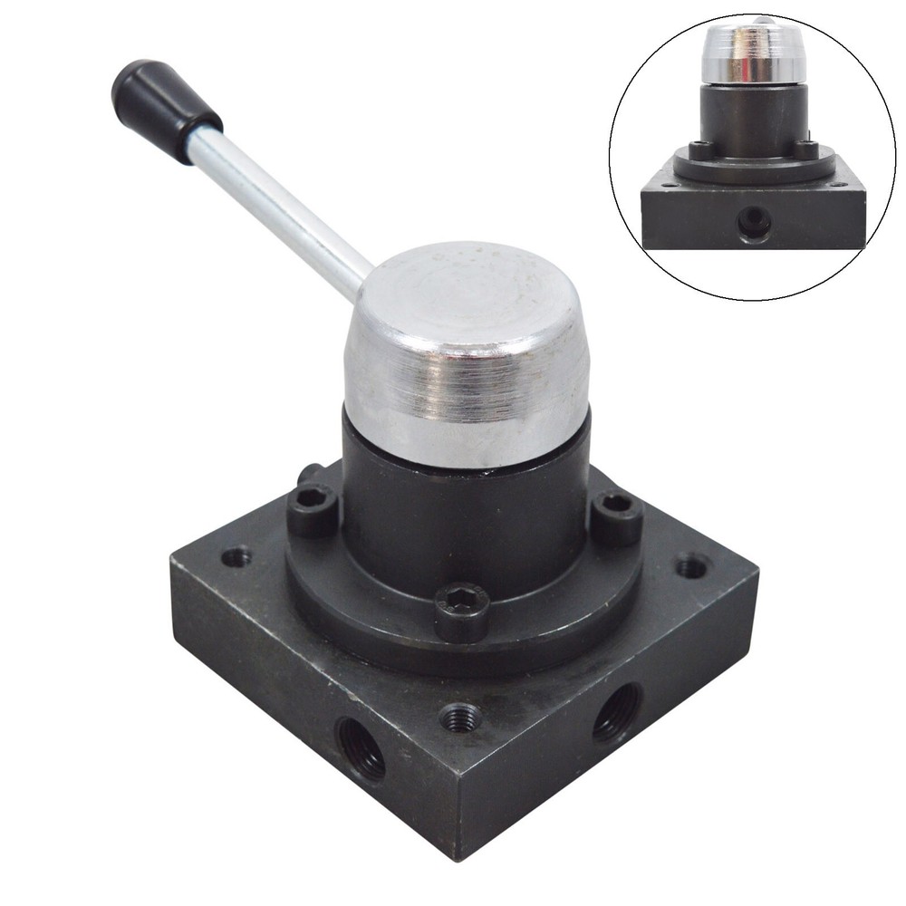 Hydraulic Three-Position Four-Way Valve Hydraulic Tool Manual Valve 70Mpa