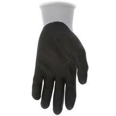 MCR Safety NXG Work Gloves Foam Nitrile Micro Foam Palm Coated 9673 (12 PAIR)