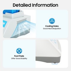 Gel Heating Machine for PRP Plasma Gel Maker Heater with Timer 12*5ml NEW