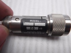 Lucas Weinschel 93459 Cage Model 1 Attenuator Connector 20 dB