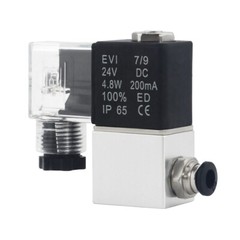 2 Way Normally Closed 2V025-08 DC24v Electric Solenoid Air Valve 1/4″ NPT Sets