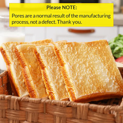 4 Slices of Artificial Toast Fake Slice of Toast Realistic Fake Food for Display