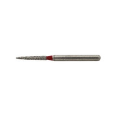 Dental Diamond Bur Flame Fine FG Burs 863/012F 250-012 High Speed Burr Red