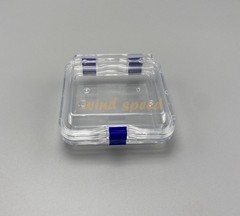 10x Denture False Inlay Teeth Membrane Case Hinged Display Jewelry Box 10x10x4cm