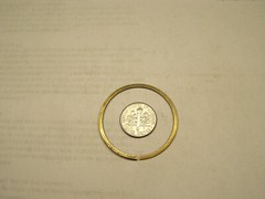 PARKER 24SBR-SS NOS ORFS BRAZING RING 1-1/2″ SIZE 1.515″ OD. FLAT .08″ L