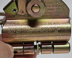 Fall Protection Rope Grab, Fall Arrester, Used with 5/8″ Lifeline Rope