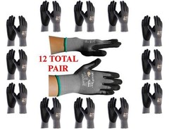 GTek MaxiFlex 34-874 PIP Seamless Knit Nylon Gloves – 12 Pairs, Choose: XSM-XLG