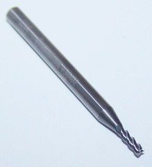 3/32″ (.0938″) CARBIDE END MILL 3 FLUTE FOR ALUMINUM DESTINY TOOL V306020