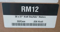 20″ X 27″ Stayflats® Kraft Mailers (50 Per/Case)