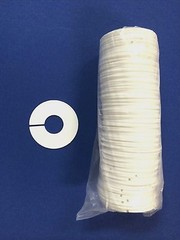 BLANK CLOTHING SIZE DIVIDERS bag of 100