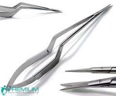 Micro Scissors 7.5″ Yasargil Sharp/Sharp Straight Surgical Instruments