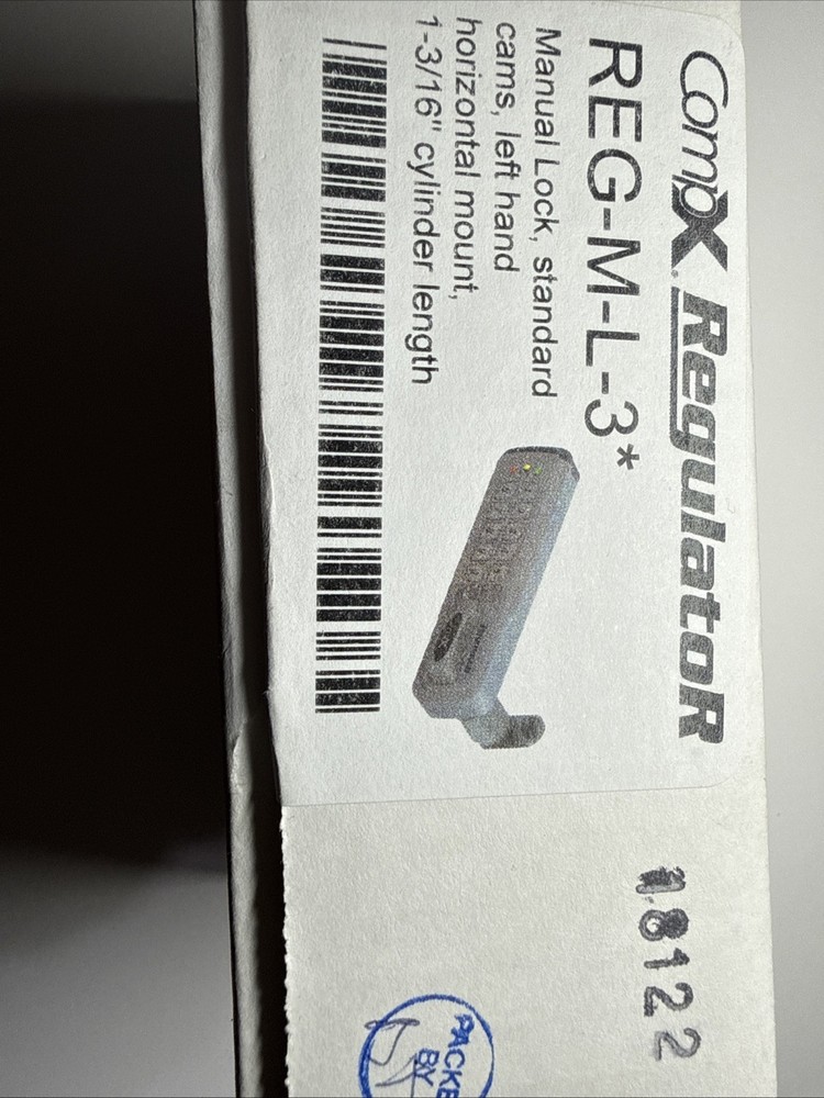 CompX Regulator REG-M-L-3 Electronic Keyless Lock 1-3/16 inch cylinder length