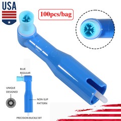 100 pcs Dental Disposable Prophy Angles Top Quality Money back guarantee!