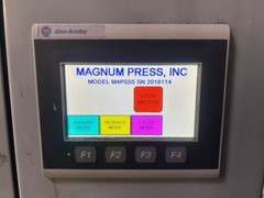 Hannifin F-31101 30 Ton 4 Post Hydraulic Press, Magnum Press Control Retrofit
