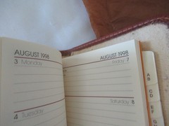 Vintage Hartmann Leather Address petite agenda 4700 belt 662 Wallet 4.5×6″ *read