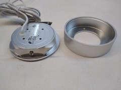 3ea. Jesco LED 3 in. Puck Lights 3000k SURFACE MOUNT & Jesco DL-PS-20/24 Driver
