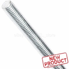Fully All Threaded Rod, 316 Stainless Steel, 1/4″-28, 3 feet Length