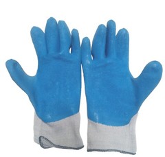 SHOWA ATLAS 300 LATEX RUBBER PALM DIPPED WORK GLOVES BLUE XL Single pair