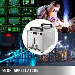 CW-3000 Industrial Water Chiller High Efficiency Cooling System Laser Engravers