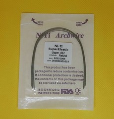 20Packs Dental Super Elastic NITI Arch Wires Orthodontic Round Ovoid/Nature Form