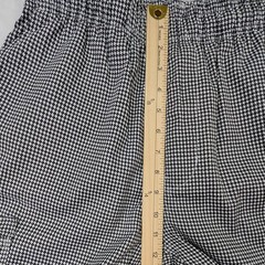 NEW Chef Code Trousers M Black White Houndstooth Chefcore Utilitarian Culinary