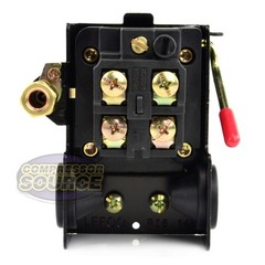Replacement 95-125 PSI Pressure Switch Craftsman Air Comp w 125 PSI Relief Valve