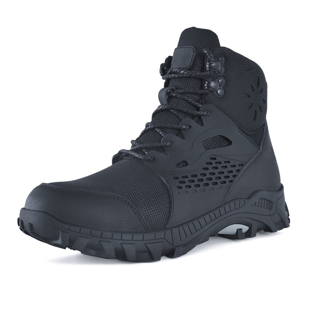 Mens Sneakers Work Safety Shoes Mesh Steel Toe Cap Waterproof Boots Size US