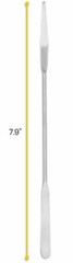 Semi-Micro Spatula, 7.9″ – Stainless Steel – Dual Blade – Eisco Labs