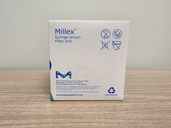 Millex Syringe filter, pore size 5.0 μm, diam. 25 mm, PVDF membrane, 50 Pack