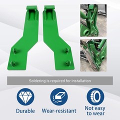 Tractor Loader Quick Tach Weld On Mounting Brackets For John Deere Steel Durable