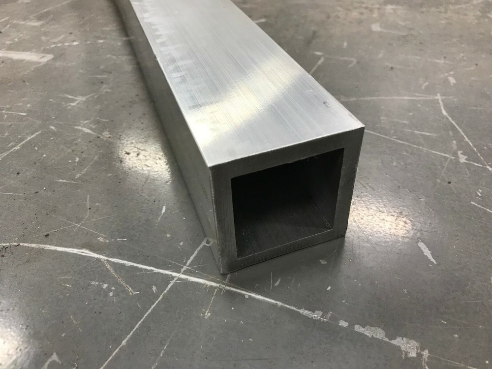 2-1/2″X 2-1/2″ X 1/8″ Wall 6063 T52 Aluminum Square Tube 12″ Piece
