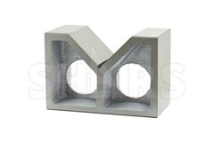 8″ CAST IRON PAIR JUMBO V-BLOCKS V-BLOCK VBLOCKS GROUND R
