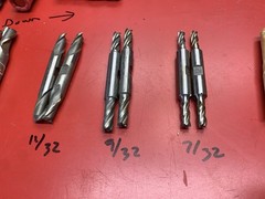 Lot of 110 HSS End Mills, 1/2″ & Smaller NEW OLD STOCK Clausing Mill