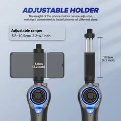 Two/Four-Way Endoscope Inspection Camera Articulating Borescope 1m Flexible Tube