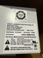 NEW Oxford Instruments OX12-503-01 Shasta Power Supply 9700007