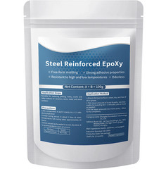 Steel Reinforced Epoxy Putty Waterproof Repair Clay for Metal Wood Car Crack Fix