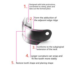 Dental Matrix Bands Sectional Matrice Titanium Clamp Fit Garrison Palodent V3