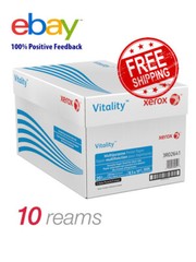 *NEW* Case Copy Printer Printing Paper 8 1/2 x 11 Letter Size 10 Reams 5000 Shts