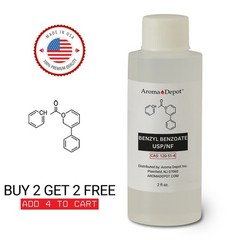 32 oz. Benzyl Benzoate USP/NF Wholesale Cas: 120-51-4 Bulk for Aroma, Cosmetics