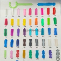 1000 Pcs Dental Orthodontic Ligature Ties Braces Elastics Rubber Bands Ligadura