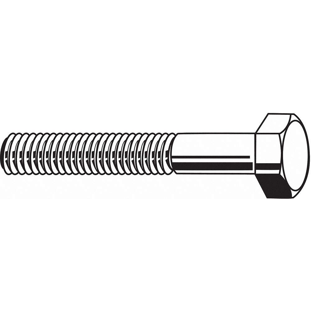GRAINGER APPROVED U01000.056.0600 HxHdCpScrw,Steel,6″,9/16″-12,5PK 3FNU9