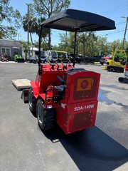 AGT SDA-140W Mini Skid Steer 0.8Ton Compact Wheel Loader Ride-on RATO Engine EPA