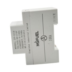 Electric Power Meter Monitor Watt Power KWH Din Rail AC 110V 220V 100A Voltmeter