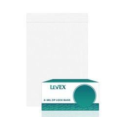 6″ x 4″ Heavy Duty 4Mil Clear Zip Bags Plastic Reclosable Top Lock Baggies
