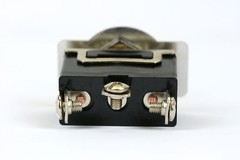 Heavy Duty Toggle Switch 20A 125V (ON)-OFF-(ON) SPDT 3 Terminal Momentary 2 SIDE