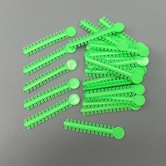 1040/320pcs Orthodontic Dental Elastic Ligature Ties Rubber Ortho Braces Bands