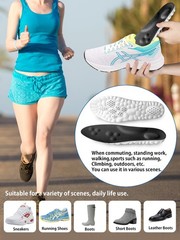 ﻿4D Cloud Insoles for Men and Women, Arch Support Insoles, Memory Foam In
